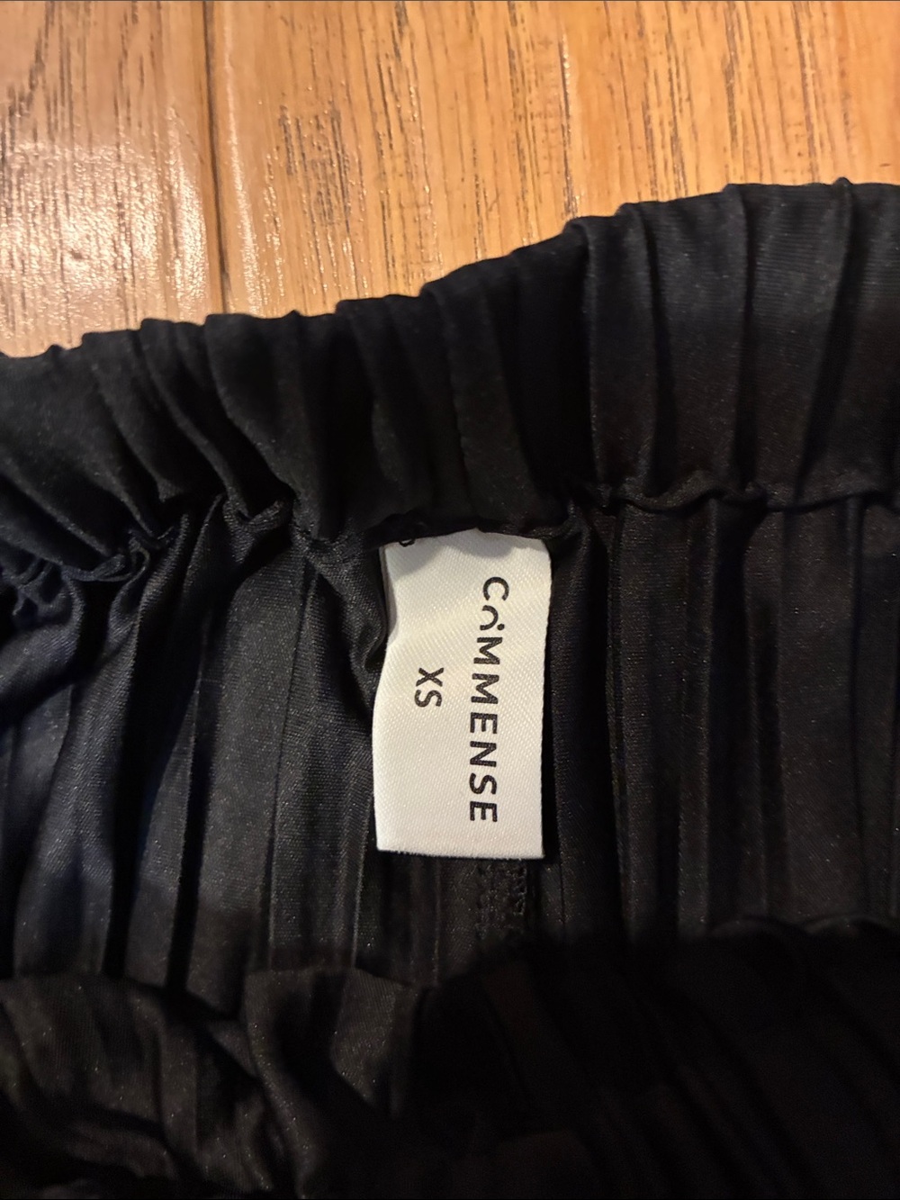 Commense Mid-Waist Pleated Wide Leg Pants - XS - Picture 3 of 3
